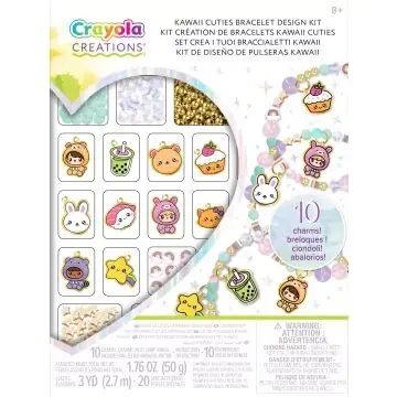Csak ma Crayola Creations Kawaii karkötő készítő készlet