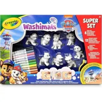 Expressz kézbesítés Crayola Washimals Mancs őrjárat szuper készlet
