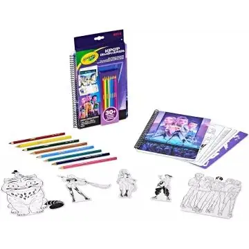 Exkluzív ajánlat Crayola Color  Sketch - K-Pop Demon Hunters kreatív foglalkoztatófüzet