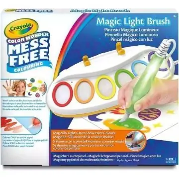 Crayola Color Wonder Varázs festőkészlet világító ecsettel CSOMAGOLÁSSÉRÜLT Ne maradj le