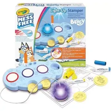 Crayola Color Wonder Varázs festőkészlet világító varázspecsét - Bluey Szezonális akció