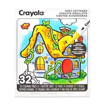 Crayola Felnőtt színezőkönyv – Mesebeli kuckó Outlet
