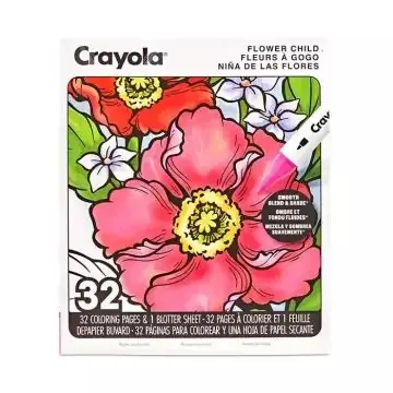 Azonnali szállítás Crayola Felnőtt színezőkönyv – Virágvarázs