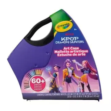 Crayola K-Pop Demon Hunters kreatív művészkészlet Csak ma