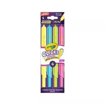 Crayola lemosható, visszahúzható kihúzó filc - 4db Legnépszerűbb