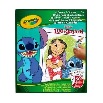 Ajánlat Crayola LiloStitch színező matricákkal