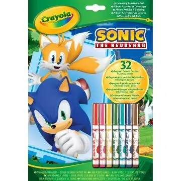 Crayola Sonic, a sündisznó színező és foglalkoztató füzet Olcsóbb
