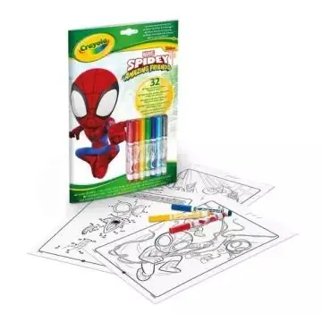 Crayola Spidey és barátai színező és foglalkoztató album filctollakkal Alacsony ár