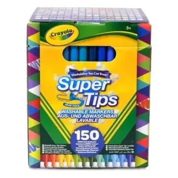Bestseller Crayola Supertips Giga filctoll készlet - 150 db-os