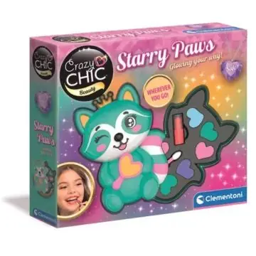 Gyors kiszállítás Crazy Chic Imádnivaló mosómaci mintás sminkkészlet