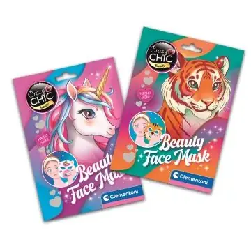 Különleges ajánlat Crazy Chic Szépségmaszk – Tigris vagy unikornis - 1 db, többféle