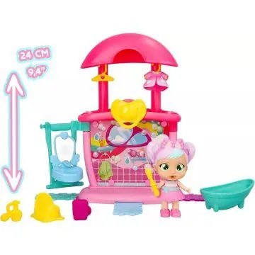 Cry Babies Playtime Bella fürdőszobája játékszett Akció