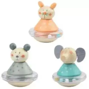 Kedvezményes ár Csilingelő keljfeljancsi állatkák - 10 cm, többféle