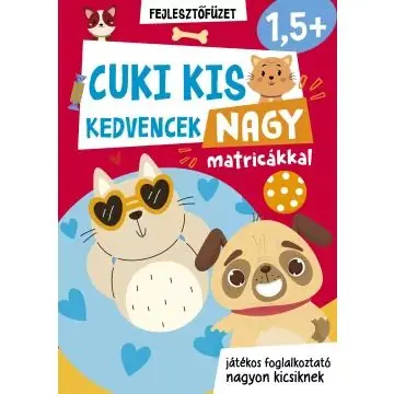 Cuki kis kedvencek kifestő matricákkal Rendeld meg most