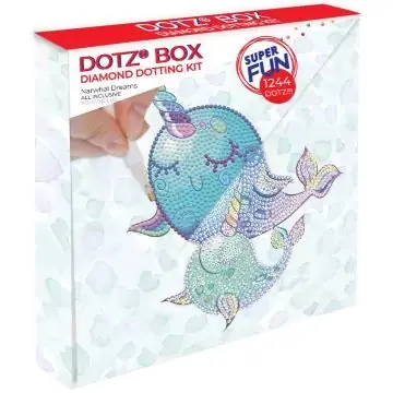 Legjobb ár Diamond Dotz Dotz Box - Narvál álom