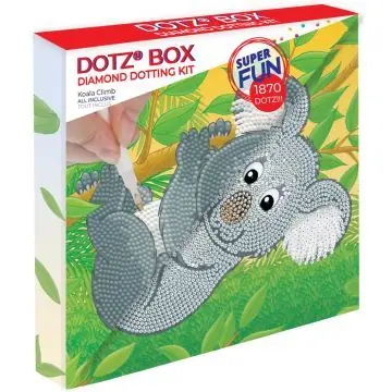 Diamond Dotz Dotz Box, Koala képkészítő szett, 22 x 22 cm Vedd meg online
