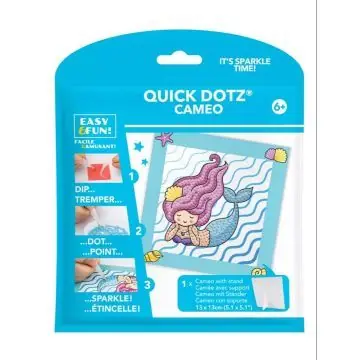 Diamond Dotz QuickDotz képkészítő készlet, 13 x 13 cm - Sellő Vedd meg most
