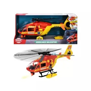 Dickie Mentőhelikopter fénnyel és hanggal - 36 cm Legnépszerűbb