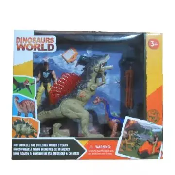 Végkiárusítás Dinoszauruszos játékszett - 3 db-os