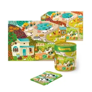 Dodo Élet a farmon - 50 darabos puzzle és társasjáték Outlet