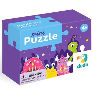 Dodo Szülinap - 35 darabos mini puzzle Azonnali szállítás