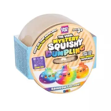 Vásárlói kedvenc Dumpling Squishy meglepetés -Szivárvány