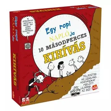 Azonnali szállítás Egy ropi naplója 10 másodperces kihívás társasjáték