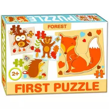 Első puzzle-m erdei állatok Szuper ajánlat