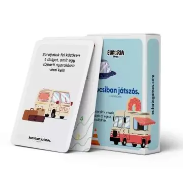 Eufória - kocsiban játszós. családi játék Árcsökkenés