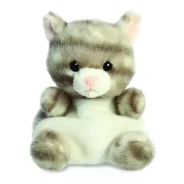 Ezüst Kitty cica plüssfigura - 11 cm Alacsony ár