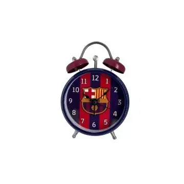 FC Barcelona ébresztőóra - Blaugrana, 8 cm Kiárusítás