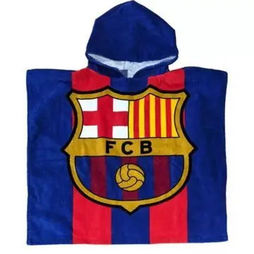 Biztonságos vásárlás FC Barcelona Poncsó - 60 x 120 cm
