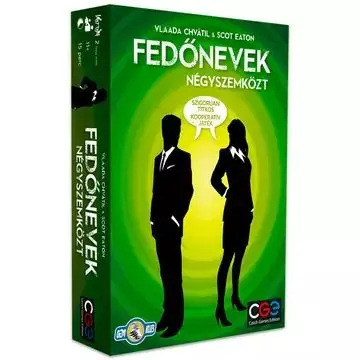 Fedőnevek négyszemközt Kooperatív társasjáték Kedvezmény