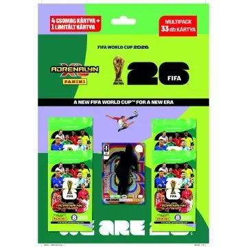 Expressz szállítás FIFA World Cup 2026 Adrenalyn XL Multipack gyűjtőcsomag