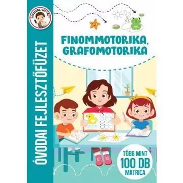 Akció Finommotorika, grafomotorika - Óvodai fejlesztőfüzet