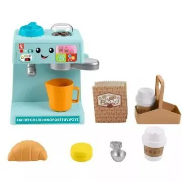Újdonság Fisher-Price Kacagj és fejlődj babarista kávéfőző