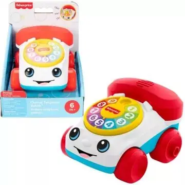 Gyors szállítás Fisher-Price Tili-Toli fecsegő telefon kisautó