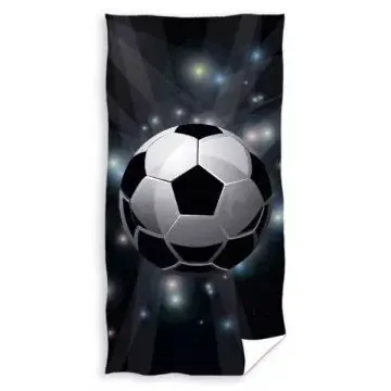 Focilabda mintás fürdőlepedő - 70 x 140 cm Akciós ár