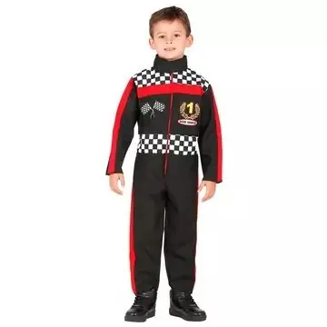 Formula 1 autóversenyző jelmez - 140 cm Árengedmény