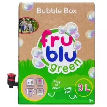 FruBlu Green Buborékfújó utántöltő folyadék - 3 liter CSOMAGOLÁSSÉRÜLT Akció