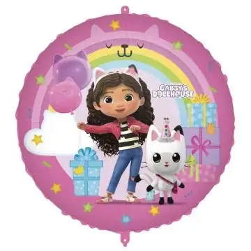 Legnépszerűbb Gabi babaháza Ünneplő Gabi és Pandi fólia lufi - 46 cm