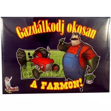 Gazdálkodj okosan a farmon társasjáték Szuper akció