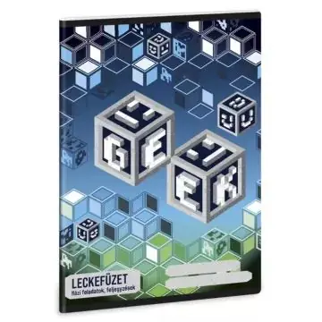 Geek Leckefüzet - A/5-ös Gyors szállítás