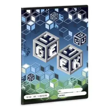 Geek Vonalas füzet - 3. osztályos, A/5-ös Utolsó esély