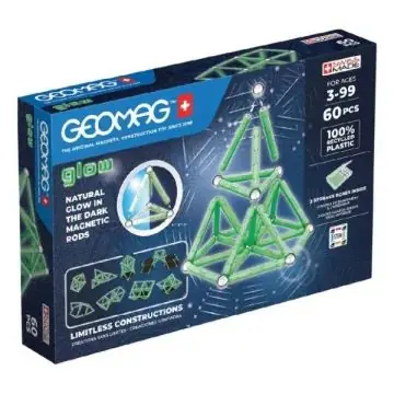 Outlet Geomag Glow 60 db-os készlet