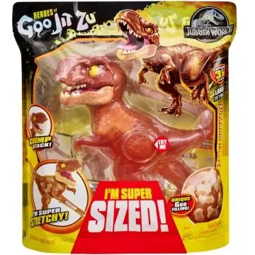 Azonnal elérhető Goo Jit Zu Jurassic World nyújtható akciófigura - SupaGoo dinó, ÓRIÁS méret
