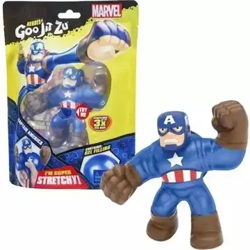 Expressz szállítás Goo Jit Zu Marvel Hősök - Amerika Kapitány nyújtható akciófigura