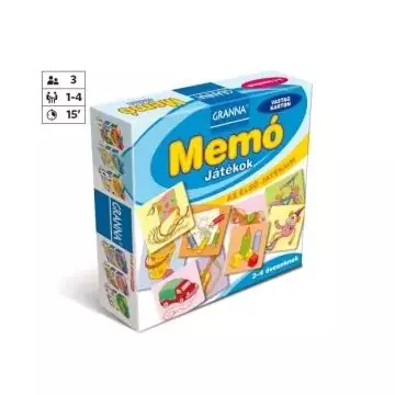 Granna Memó játékok Különleges ajánlat