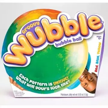 Groovy Wubble – Kék Tie-Dye A labda Szuper akció
