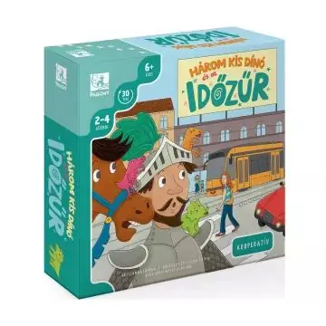 Három kis dínó és az időzűr társasjáték Korlátozott ajánlat